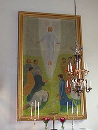 Altartavla,Kristi förklaring av Tor Hörlin 1939