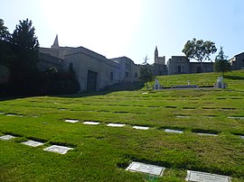 2013 - View to North and East Walls of the Great Mausoleum, Forest Lawn Memorial Park, Glendale, CA - panoramio.jpg