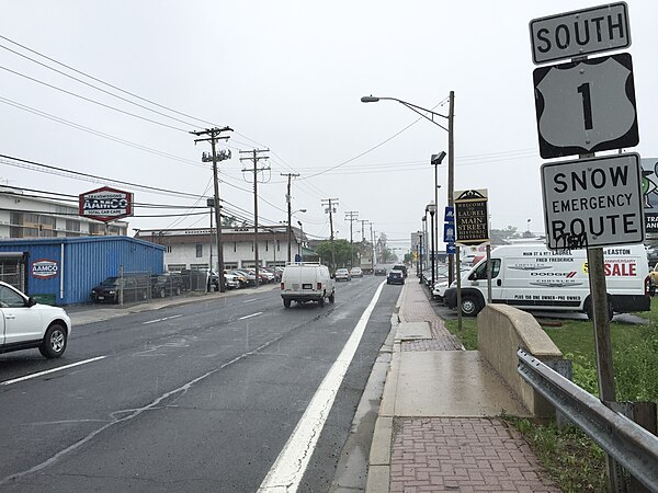 US 1 southbound in Laurel