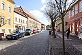 Deutsch: Angermünde, Rosenstraße Richtung Markt
