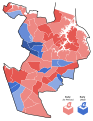 2023 Virginia 7th State Senate District Special Election colored by precinct