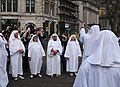 The Druid Order's spring equinox ritual on Tower Hill, 2024.