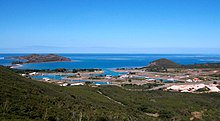 Nouveau lotissement dans la baie de Tiaré au nord-ouest de Païta, en 2014.