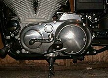 A typical 5-gear, foot-shift transmission on an HD Sportster 5-gear forward.jpg