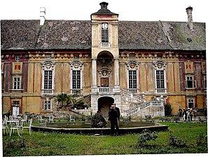 Schloss Petronell Feststiege, Kaiserstein