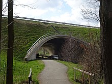 Brücke der A 4 über die Mannichswalder Sprotte