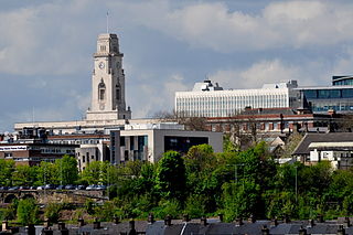 Barnsley town in South Yorkshire, England