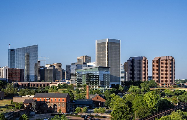 Image: A downtown view of Richmond, VA