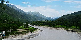 A view of Sutlej river Himachal Pradesh India 2014.jpg