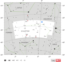 The location of Abell 2667 (circled in blue) Abell2667Location.png