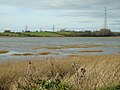 View west over the Wyre from Wardleys Creek to Stanah