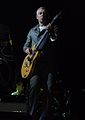 Adam Clayton playing at a U2 360° Tour concert in Toronto.