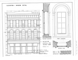 Adams and Company Building, 1014 Second Street, Sacramento, Sacramento County, CA HABS CAL,34-SAC,17- (sheet 3 of 6).png