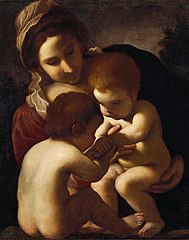 The Madonna and Child with the Infant St John the Baptist