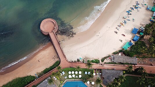 Aguada Fort Top View, North Goa