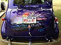 Thumbnail for File:Airbrushed mural on the trunk of a lowrider.jpg