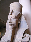 Akhenaten statue