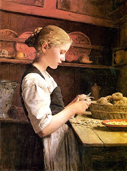 File:Albert Samuel Anker - Potato-Peeling Girl.jpg