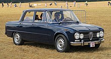 Three-box form Alfa Romeo Giulia (Type 105) sedan/saloon Alfa Romeo Giulia Berlina Schaffen-Diest 2018.jpg