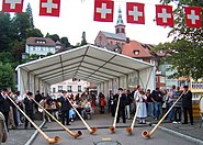 «Alphorngruppe Magden», Schweiz