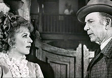 Amanda Blake and Jack Albertson, 1969 Amanda Blake Jack Albertson Gunsmoke 1969.JPG