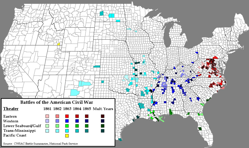 File:American Civil War Battles by Theater, Year.png