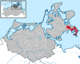 Amt Mönchgut-Granitz - Carte