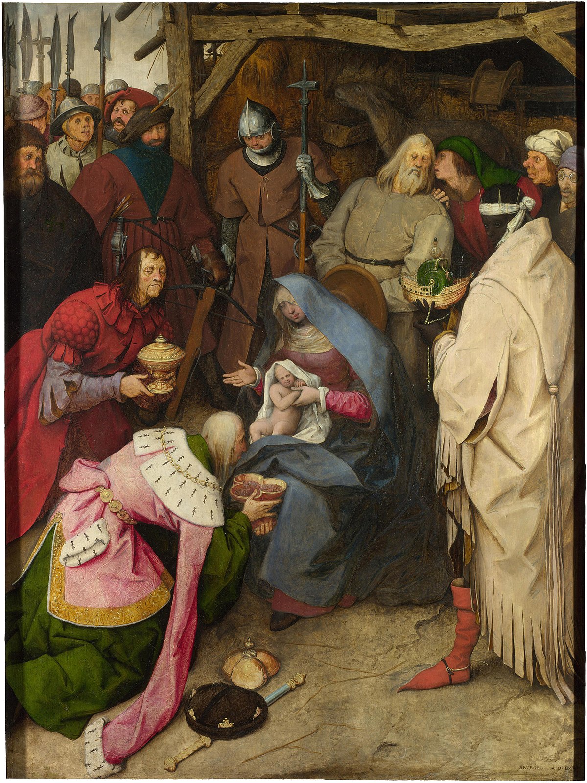 1200px Anbetung der Könige Bruegel 1564