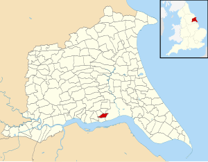 Anlaby Common UK bölge bulucu ile Anlaby map.svg