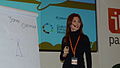 Anna Chapman 2011 at the iCamp conference in Kazan (Tatarstan, Russia) 034.jpg