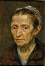 Annibale Carracci (œuvre attribuée) - Portrait d'une vieille femme.png