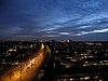 Apeldoorn evening skyline