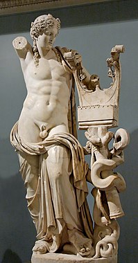 Room 22 – Apollo of Cyrene (holding a lyre), Libya, c. 2nd century AD
