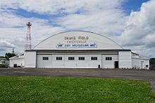 Utsiden av Arkansas Air & Military Museum