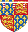 Description de l'image Arms of Edmund of Langley, 1st Duke of York.svg.