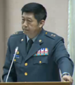 Army (ROCA) Lieutenant General Chen Hsiao-ming 陸軍中將陳曉明 (20160512 09：53：05 20th Full-meeting of the Foreign and National Defense Committee, Legislative Yuan 立法院外交及國防委員會第20次全體委員會議).png