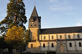 Kostel v Aschères-le-Marché