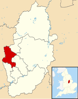 Ashfield, Nottinghamshire District in England