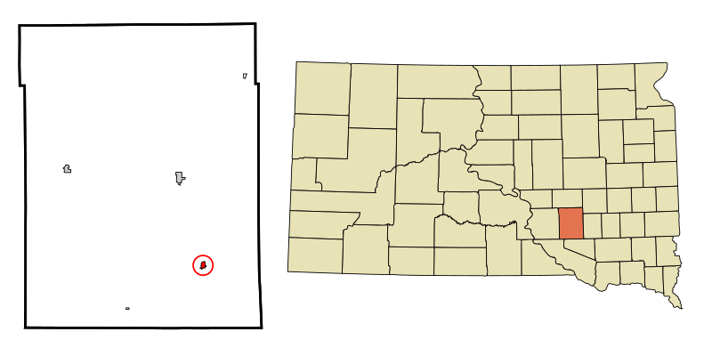 File:Aurora County South Dakota Incorporated and Unincorporated areas Stickney Highlighted.svg