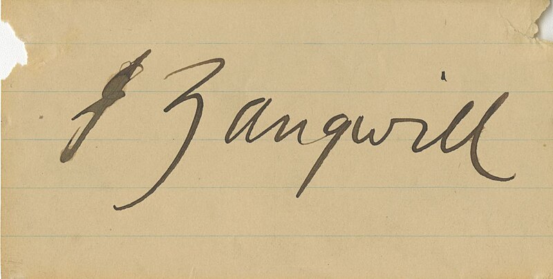 File:Autograph Collection - Zangwill, Israel, 1864-1926 - DPLA - 787046224afe747472dd33dd2f77df9b (page 1).jpg