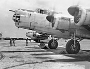 Avro Lincoln of 1 SQN RAAF at RAF Tengah in 1950