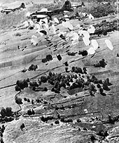 USAAF B-17 Flying Fortresses dropping supplies to the Maquis du Vercors in 1944. B17-dropping-supplies-for-resistance.jpg