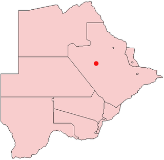 Orapa City in Northern Botswana