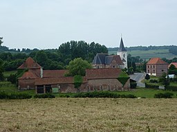 Vy över Bailleul-lès-Pernes