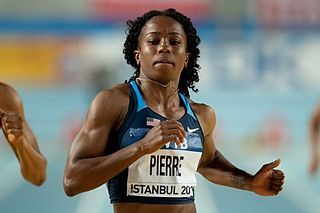 Barbara Pierre Haitian-born American track and field sprint athlete