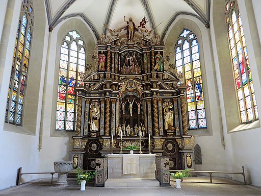 Barocker Hochaltar St. Nikolai, Quedlinburg