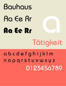 Описание изображения Баухаус и Баухаус 93 Typeface.svg.