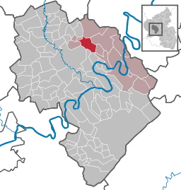 Läget för Bausendorf i Landkreis Bernkastel-Wittlich