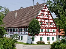 Fachwerkhaus in Ettlishofen, Gde. Bibertal