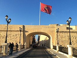 Współczesna brama w Bastionie św. Jana